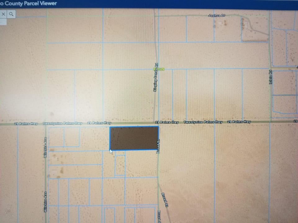 3.87 Ac Ml Twenty Nine Palms Highway