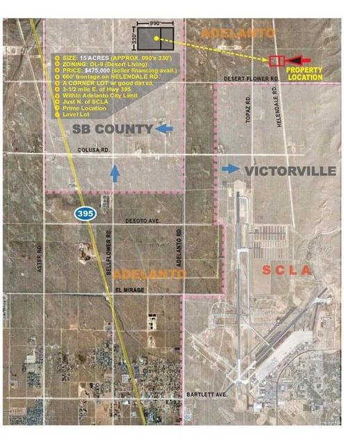 0 Helendale Rd. & Torosa-10 ac Avenue