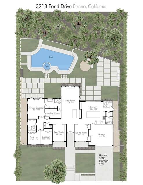 3218 Fond Drive, Encino, CA 91436